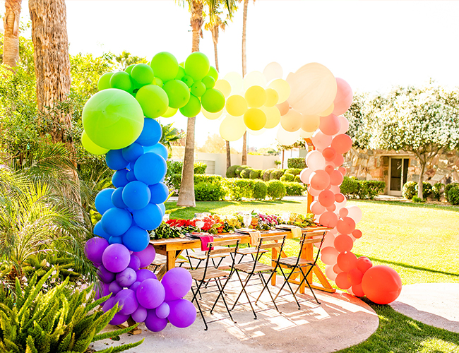 Colorful Rainbow Party Inspiration