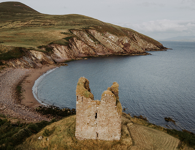 Castle Engagement Photos in Ireland