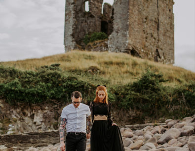 Castle Engagement Photos in Ireland