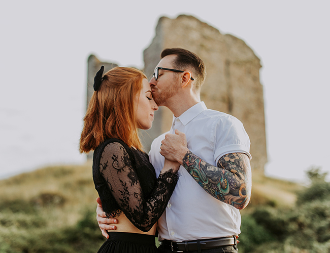 Castle Engagement Photos in Ireland