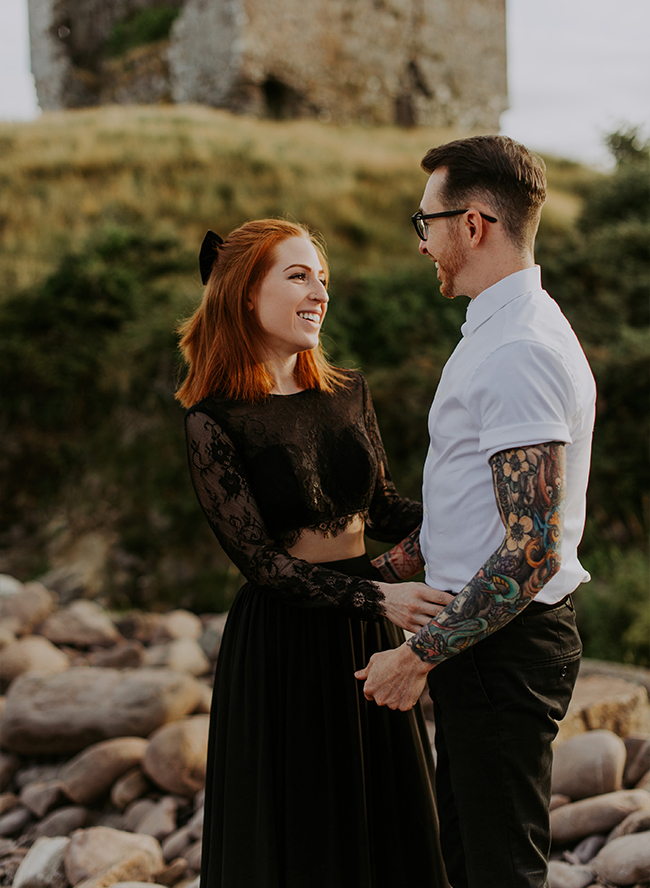 Castle Engagement Photos in Ireland