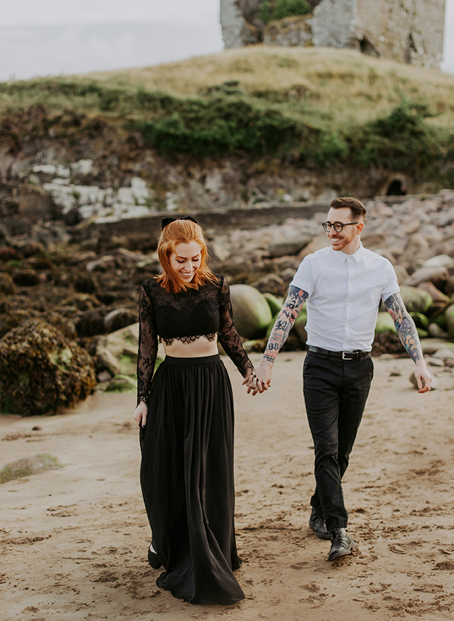 Castle Engagement Photos in Ireland