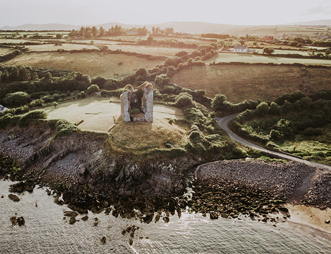 Castle Engagement Photos in Ireland