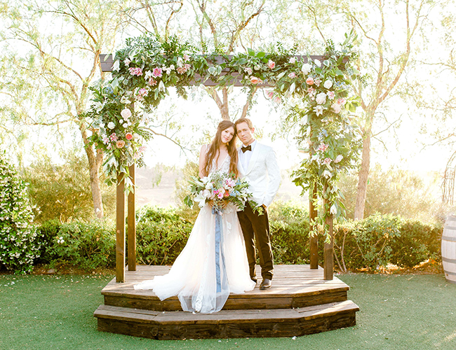 Winery Garden Wedding Inspiration