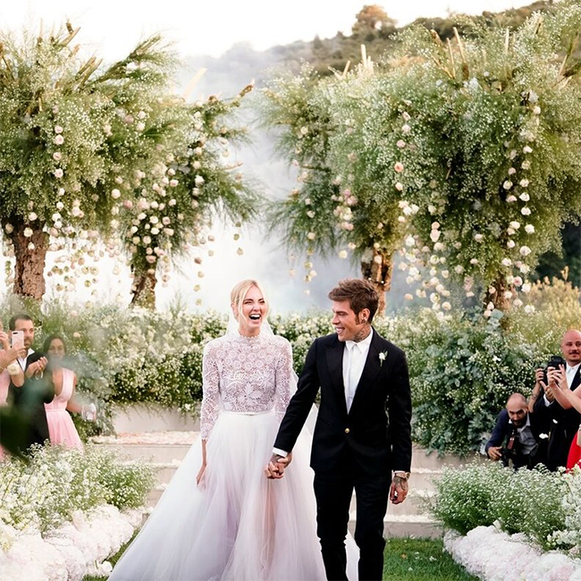 10 Wow-Worthy Celebrity Weddings