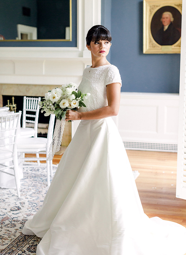 Timeless All White Wedding Inspiration