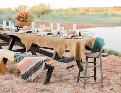 Fall Dinner Party on The Pasture