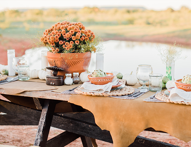 Fall Dinner Party on The Pasture