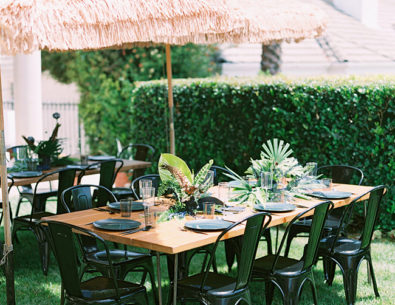 Cool Tropical Oasis Baby Shower