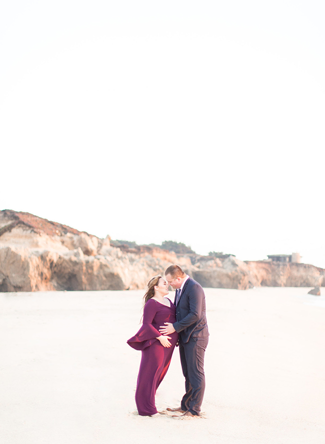 Big Sur Beach Maternity Photos - Inspired by This