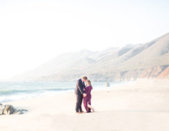 Big Sur Beach Maternity Photos