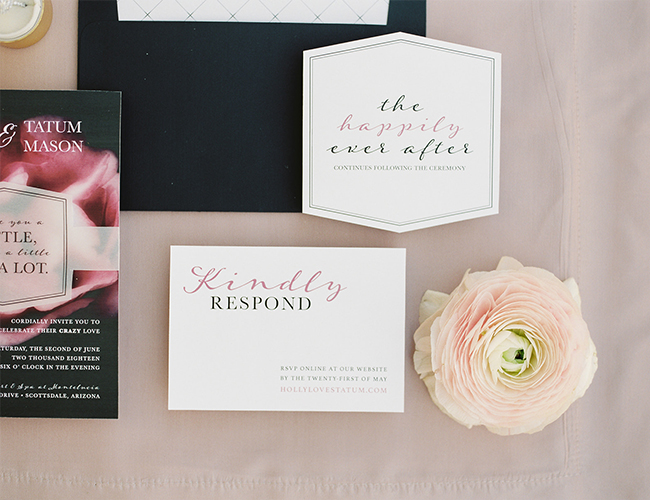 Mauve Modern Romance Wedding Inspiration