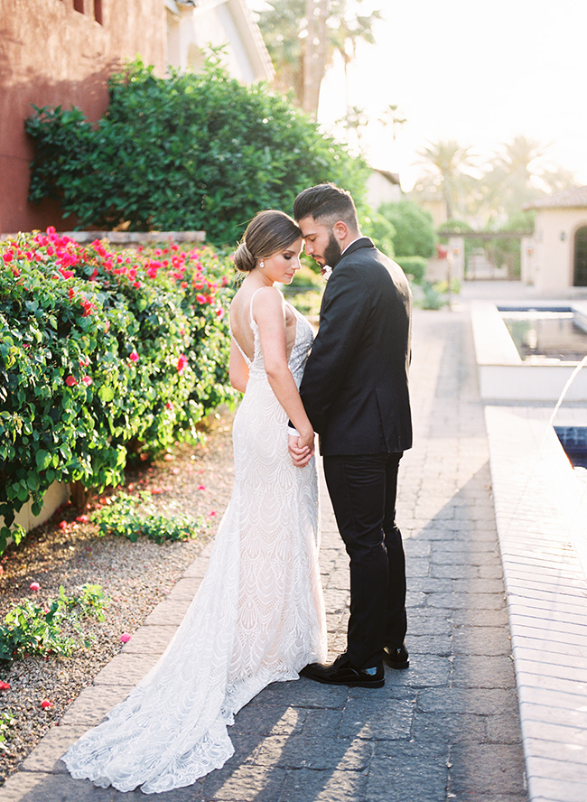 Mauve Modern Romance Wedding Inspiration