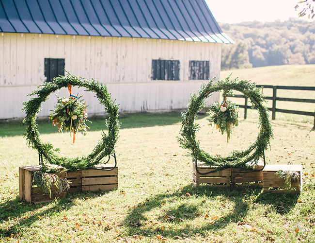 Autumn Wedding on a Virginia Farm