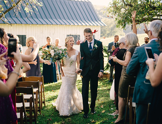 Autumn Wedding on a Virginia Farm