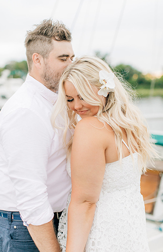 Nautical Engagement on The Water