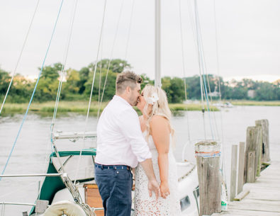 Nautical Engagement on The Water