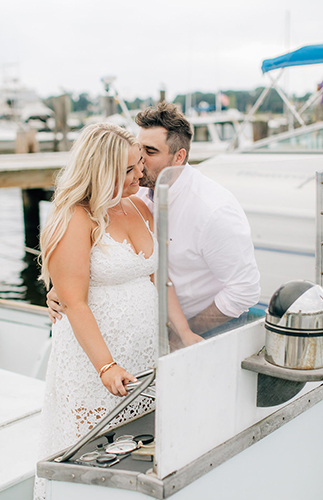 Nautical Engagement on The Water