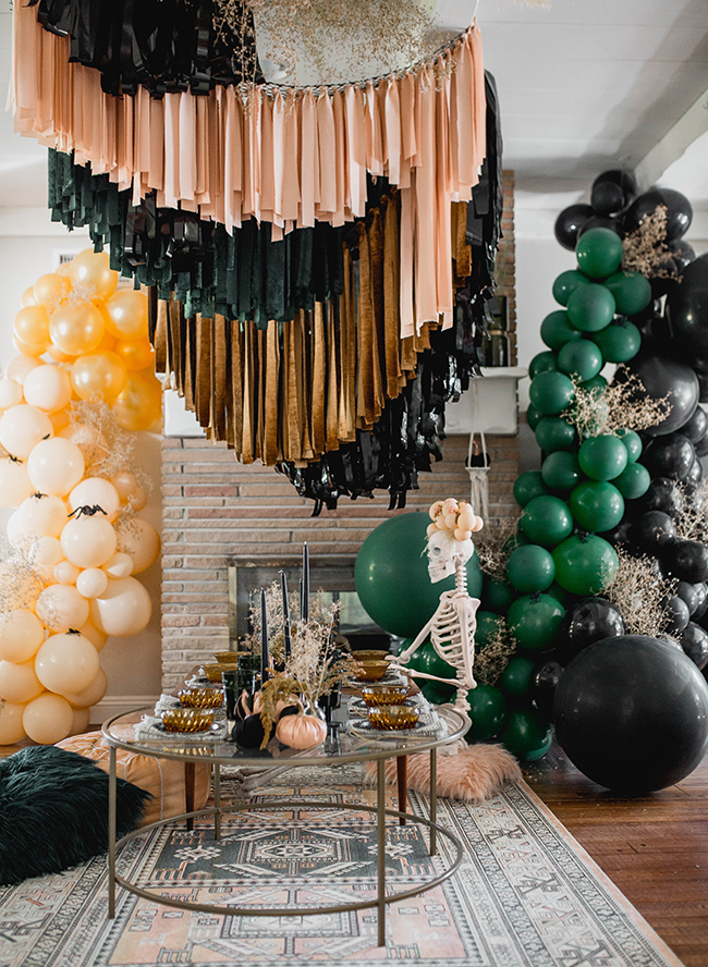 Boho Halloween Party Inspired by Friends