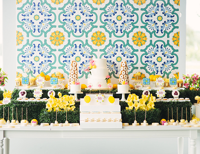 Italian Riviera Themed Baby Shower