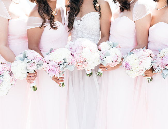 Pink and Navy Wedding in Treasure Island