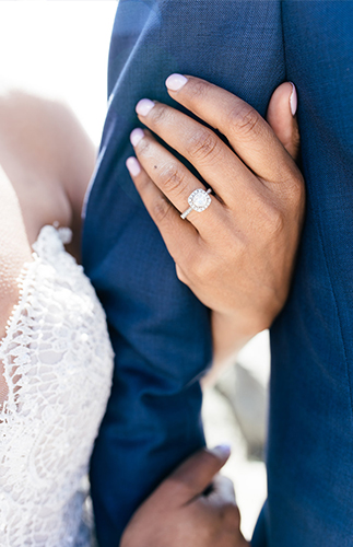 Pink and Navy Wedding in Treasure Island