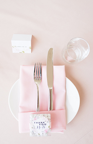 Pink and Navy Wedding in Treasure Island