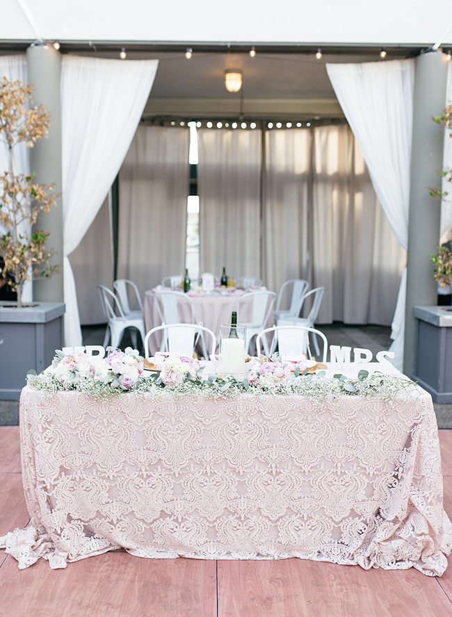 Pink and Navy Wedding in Treasure Island