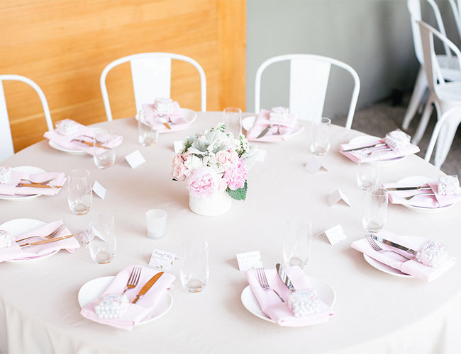 Pink and Navy Wedding in Treasure Island