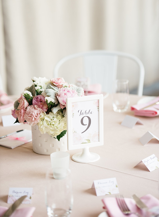 Pink and Navy Wedding in Treasure Island