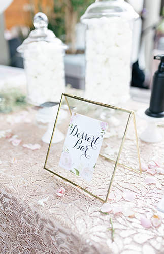 Pink and Navy Wedding in Treasure Island