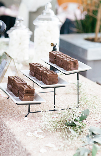 Pink and Navy Wedding in Treasure Island