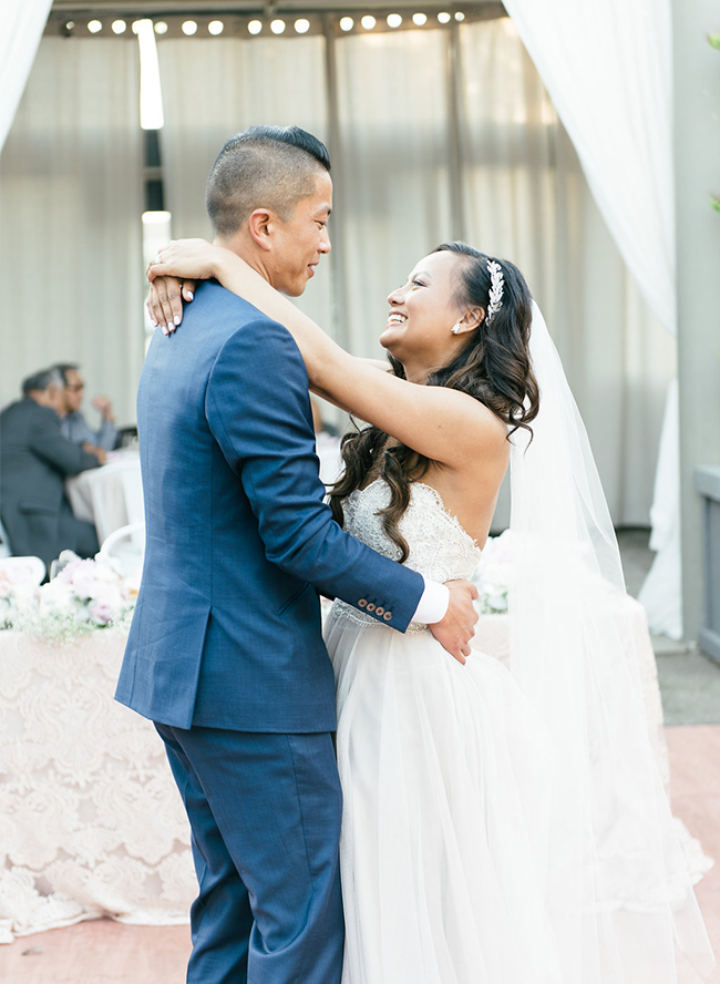 Pink and Navy Wedding in Treasure Island