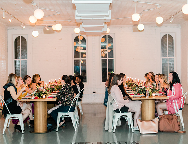 Gorgeous Dinner Party During Bridal Market