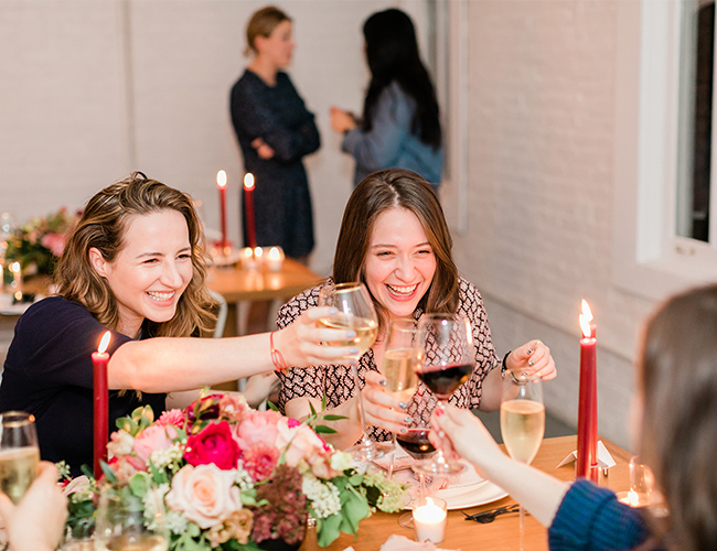 Gorgeous Dinner Party During Bridal Market