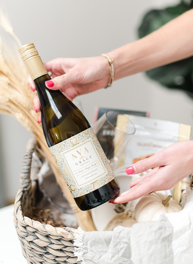 Homemade Hostess Gift Baskets for The Wine Lover