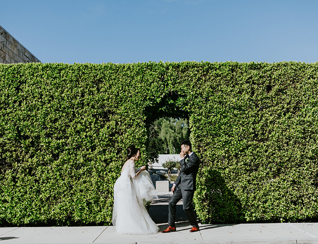 Romantic White Wedding in San Juan Capistrano