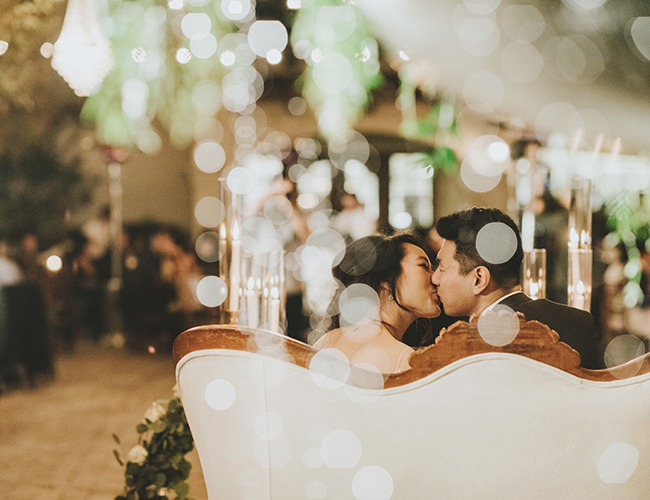 Romantic White Wedding in San Juan Capistrano 