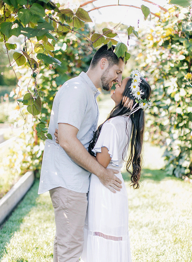 Picnic Engagement Session at A Winery