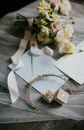 Dusty Blue Wedding Inspired by The Ocean