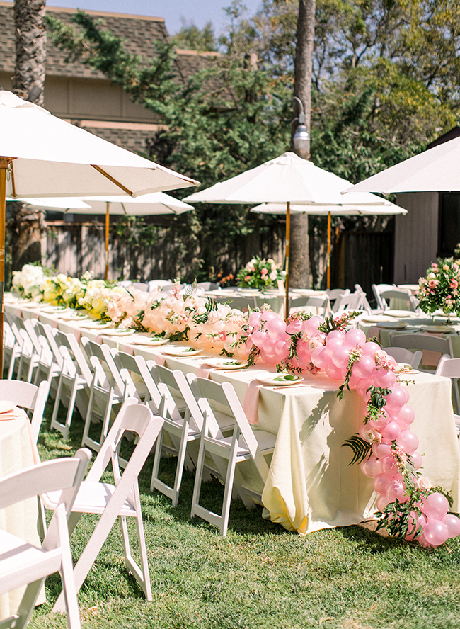 Ombré Sunshine Party for A Baby Baptism