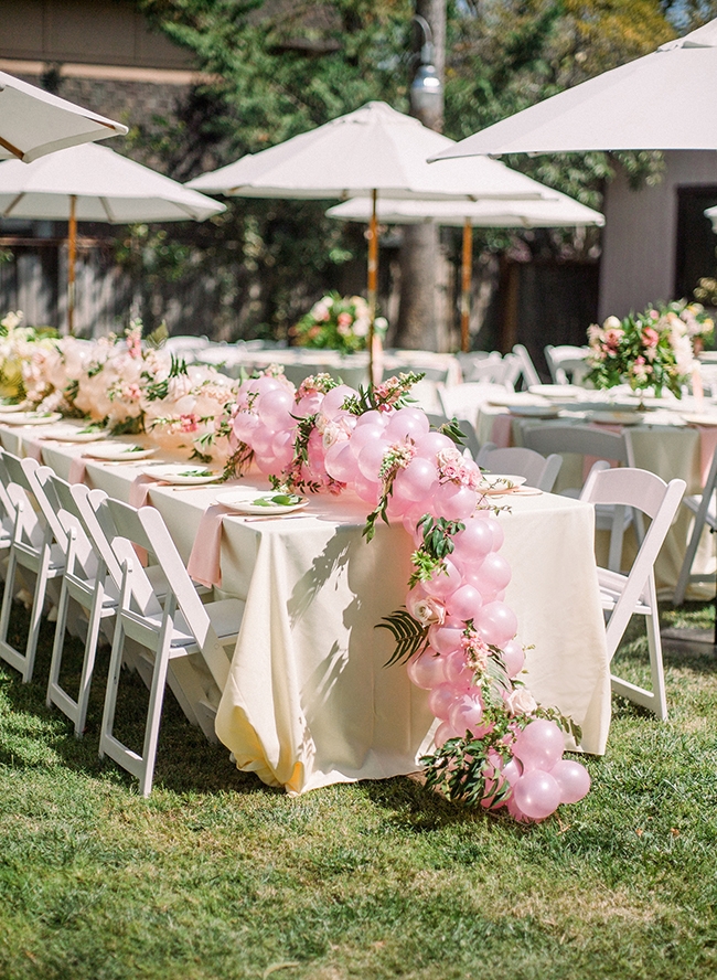 Ombré Sunshine Party for A Baby Baptism