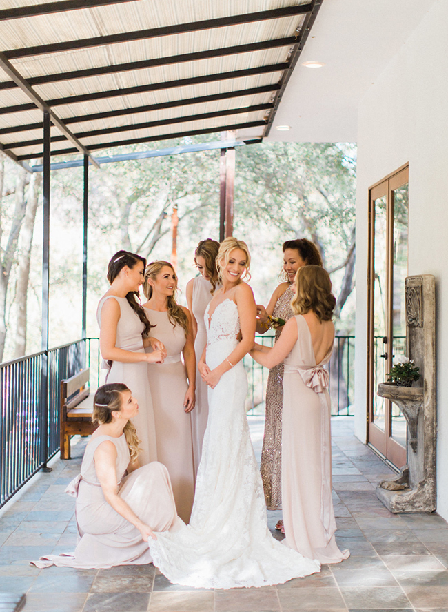 Rustic Burgundy Mountainside Wedding