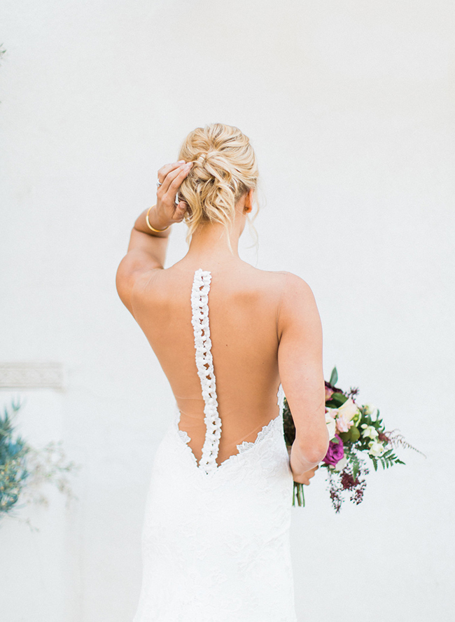 Rustic Burgundy Mountainside Wedding