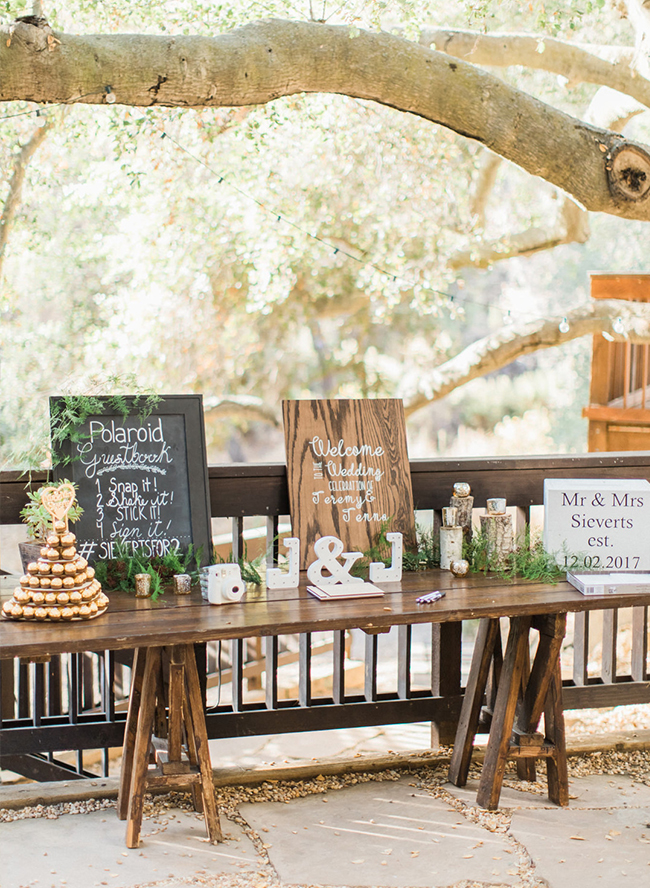 Rustic Burgundy Mountainside Wedding