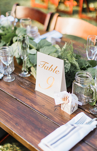 Rustic Burgundy Mountainside Wedding