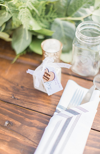 Rustic Burgundy Mountainside Wedding