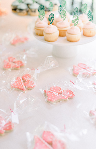 Colorful Tropical Gender Reveal