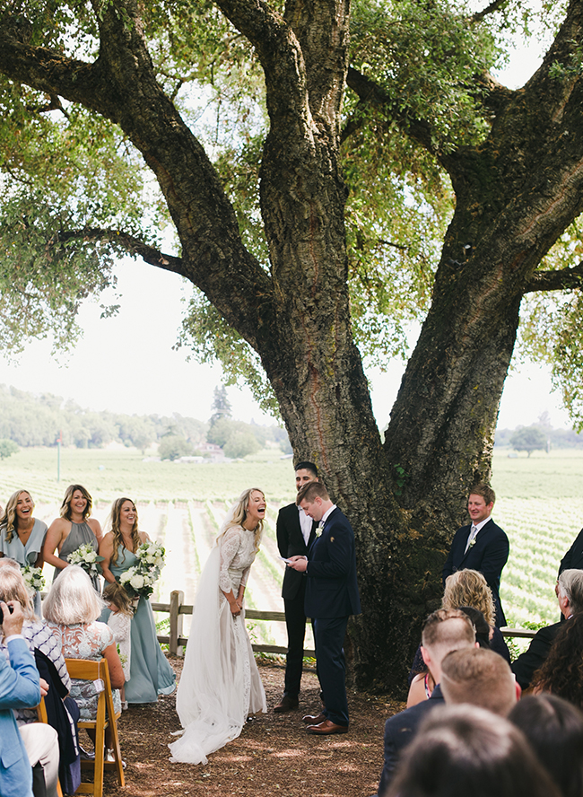 Natural Wedding Full of Greenery