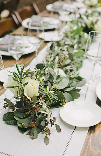 Natural Wedding Full of Greenery